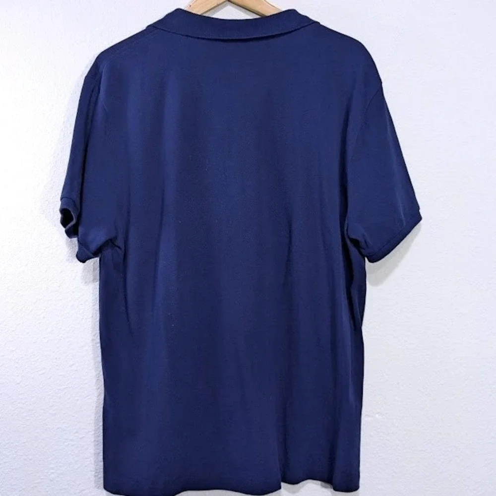 Polo Ralph Lauren Men Polo Shirt XXL Blue Classic Fit Short Sleeve‎ Cotton